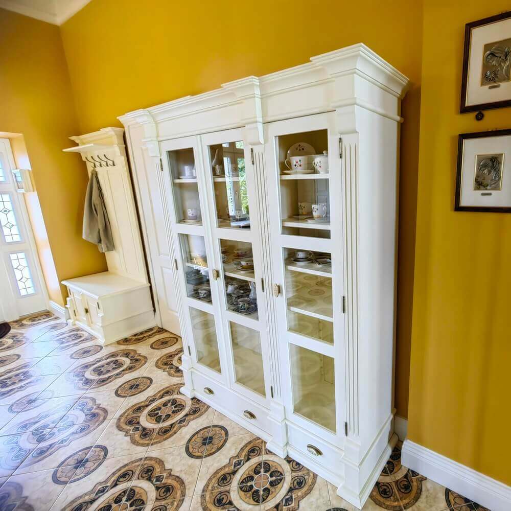 biała prowansalska witryna do opola